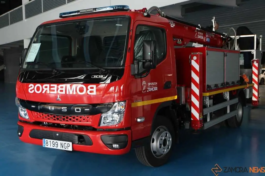 Nuevos vehículos servicio provincial de bomberos de Zamora _2