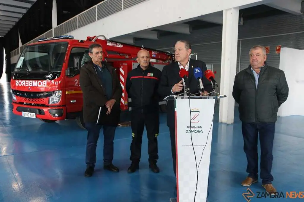 Nuevos vehículos servicio provincial de bomberos de Zamora _6