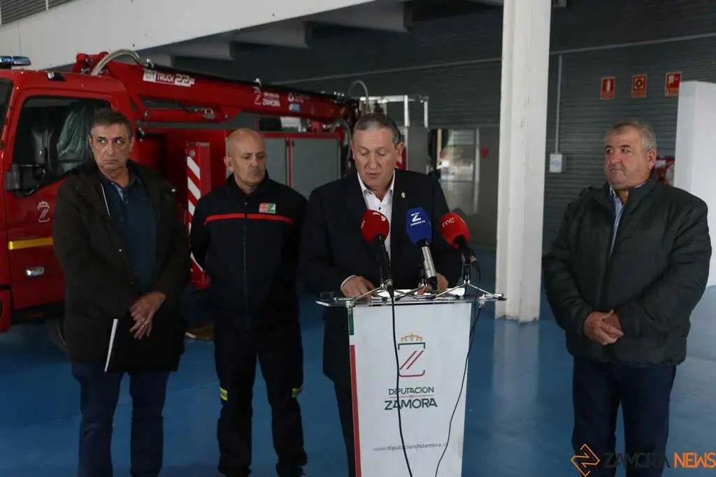 Nuevos vehículos servicio provincial de bomberos de Zamora _8
