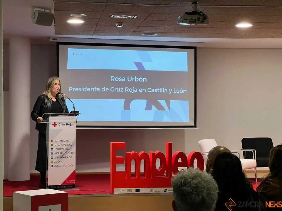 Rosa Urbón, presidenta de Cruz Roja Castilla y León