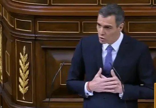 Pedro Sánchez en el Congreso