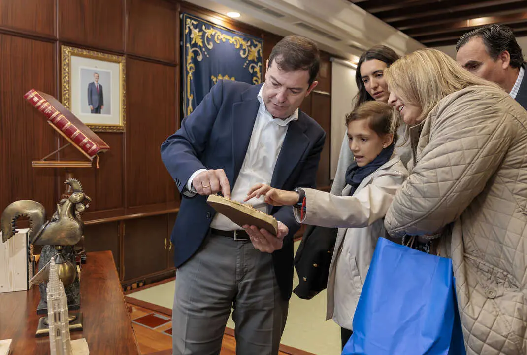 Recepción a María Caamaño