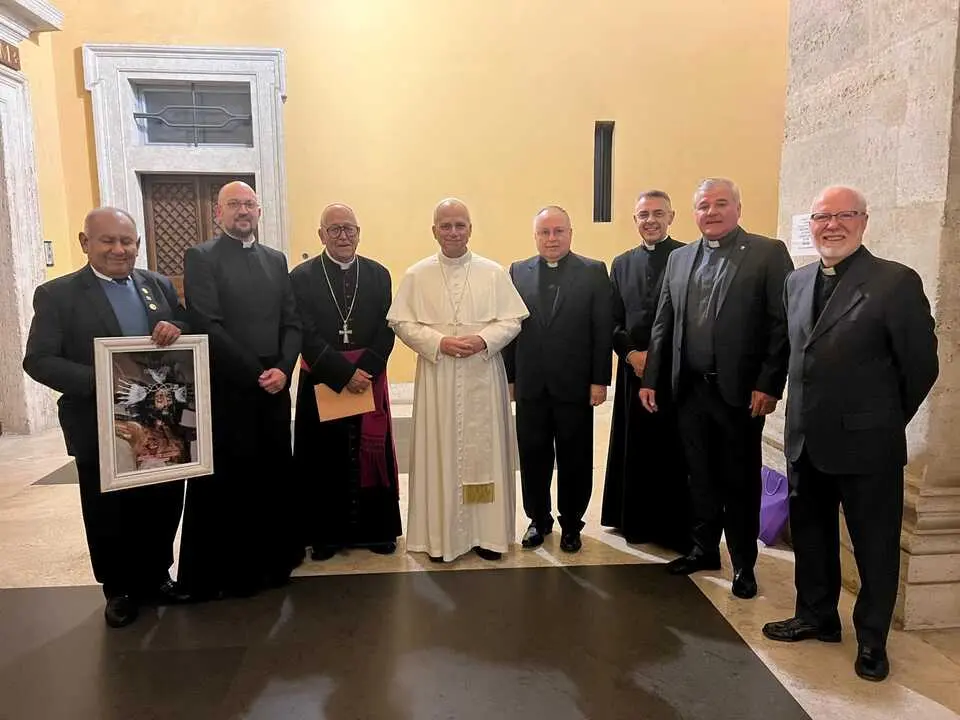 La Diócesis de Zamora participa en Roma en la audiencia general y posterior besamanos con Su Santidad el Papa León XIV
