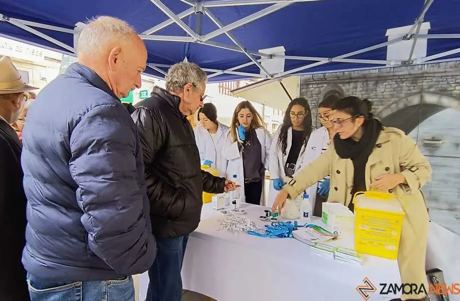 día de la diabetes en Zamora