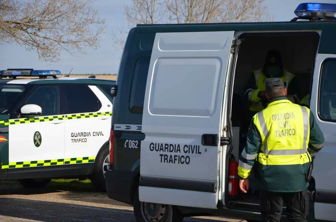 Furgón de la Guardia Civil