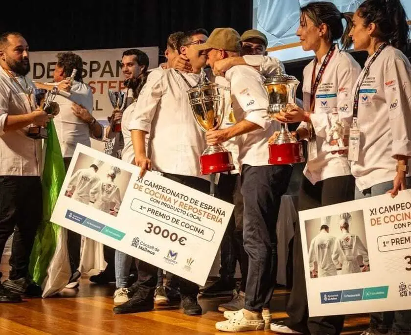 Asociación de Cocineros de Paradores Primer Premio en el Certamen Nacional de Gastronomía