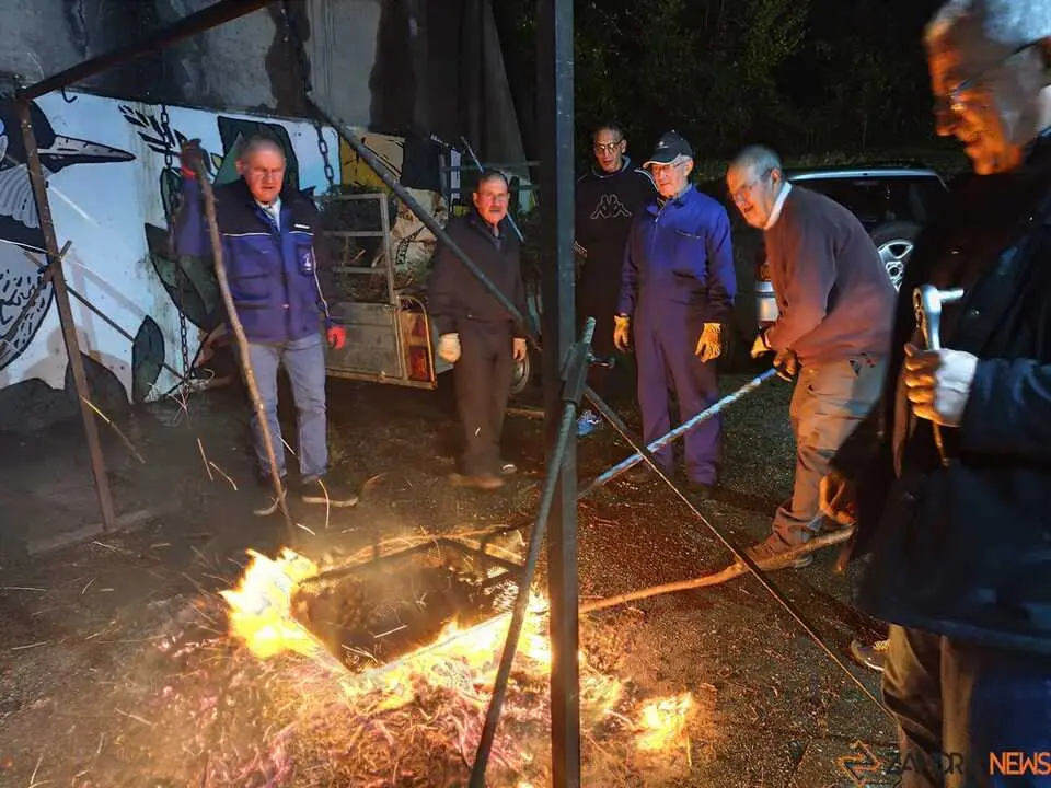 Magosto tradicional y feria de la miel Trabazos _19