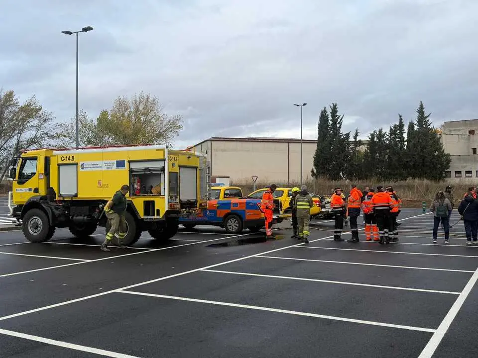 Curso autprotección incendio urbano-forestal Zamora