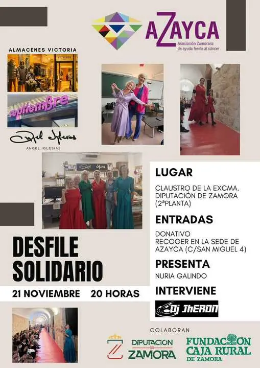 Desfile solidario AZAYCA