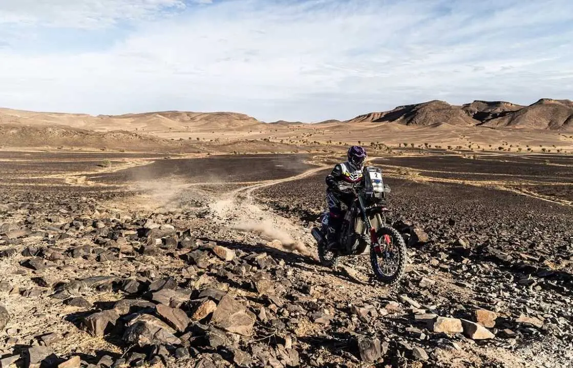 Sara García Fenek rally- Imagen redes Sara García