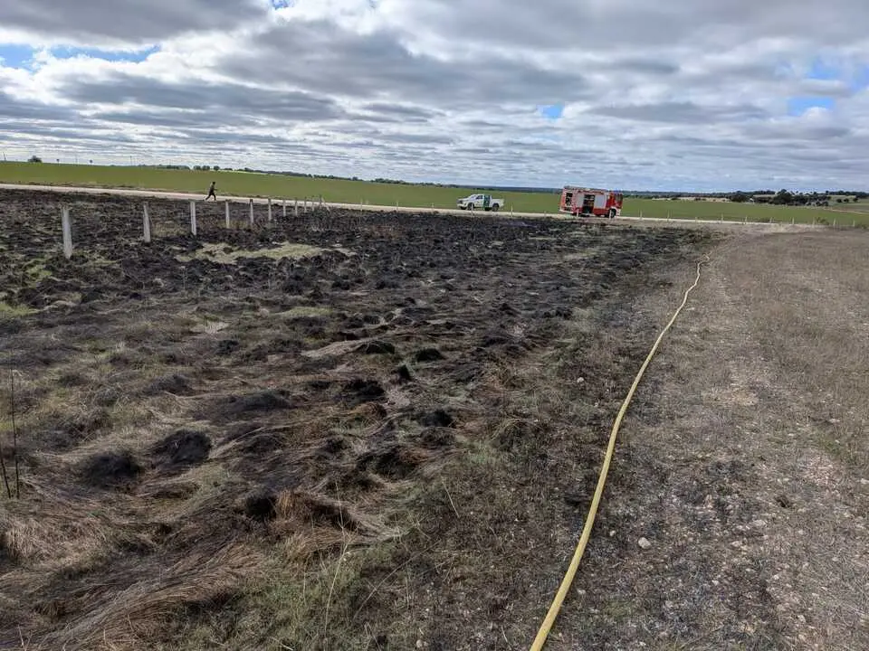 incendio en Almeida de Sayago