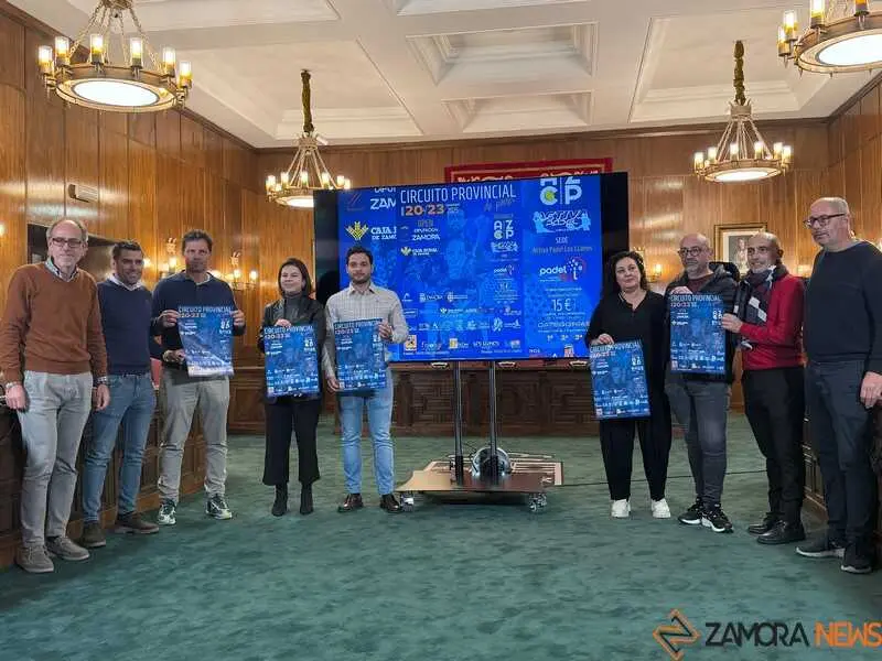 presentación Circuito Provincial de padel 