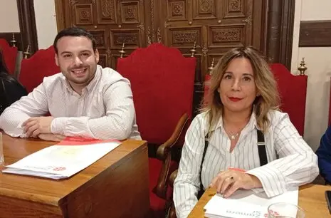 Los concejales de Zamora Sí en un Pleno del Ayuntamiento