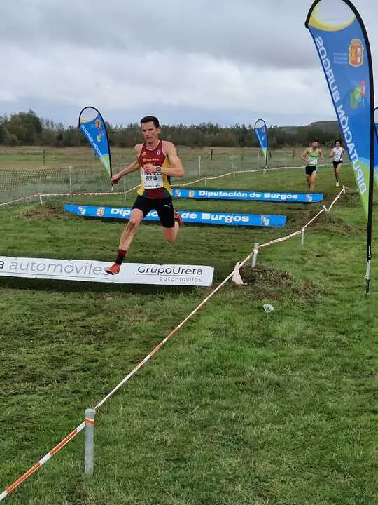 Juan Jose Buena en un momento de la prueba, atapuerca 24
