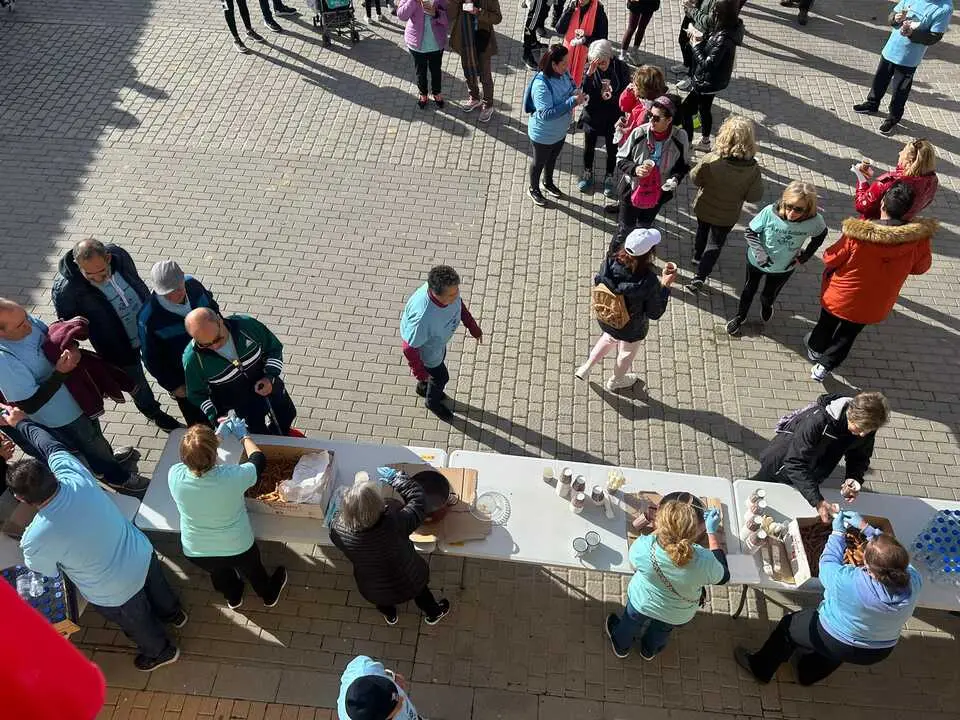 marcha solidaria en Corrales del Vino  (1)