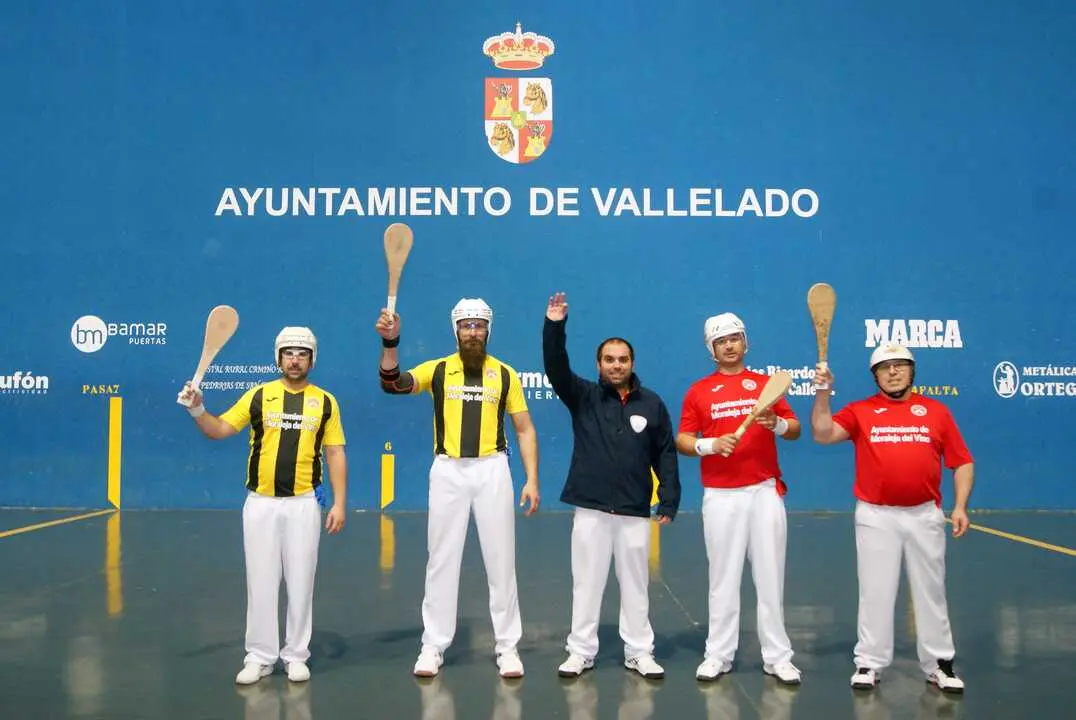 Moraleja del Vino campeón paleta cuero