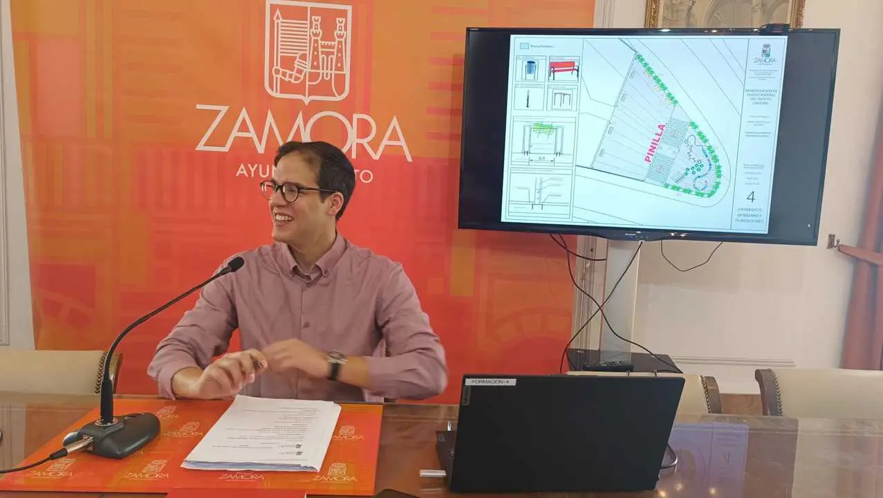 Pablo Novo presenta la renovación de la Plaza de las Canteras
