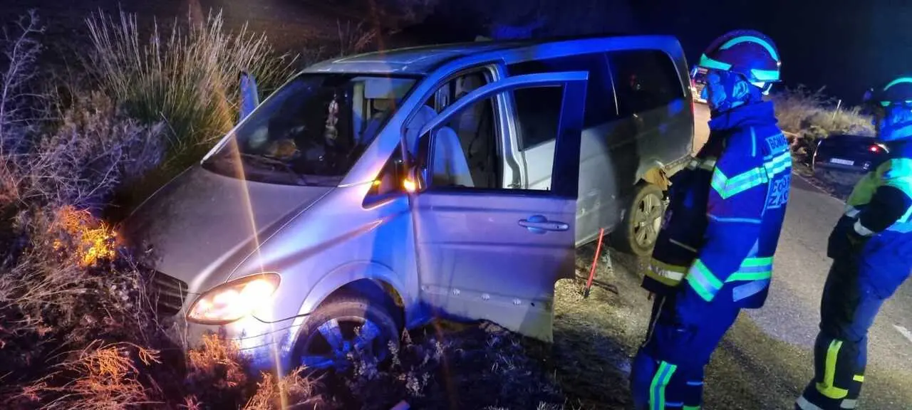 Accidente en Pobladura del Valle