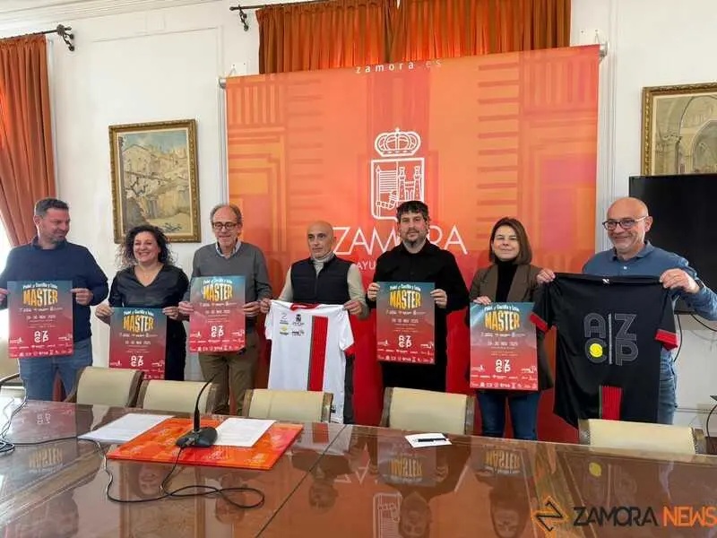 presentación Master Castilla y León de Pádel Zamora 