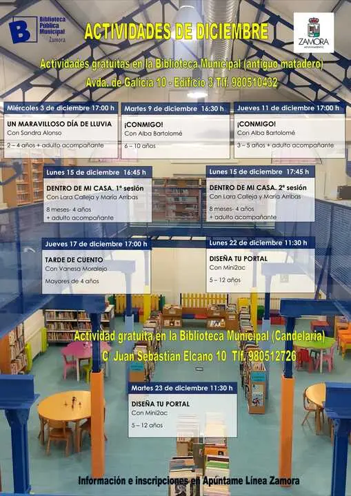 Actividades diciembre 2025