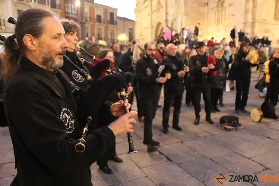 encendido de luces en Zamora