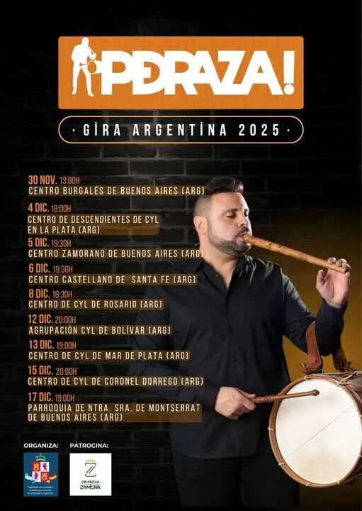 Gira Argentina Luis Antonio Pedraza