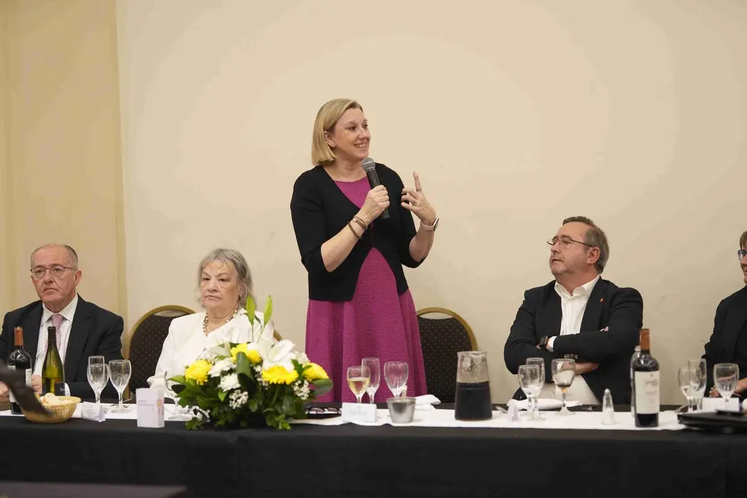 Visita de la vicepresidenta de la Junta a Argentina