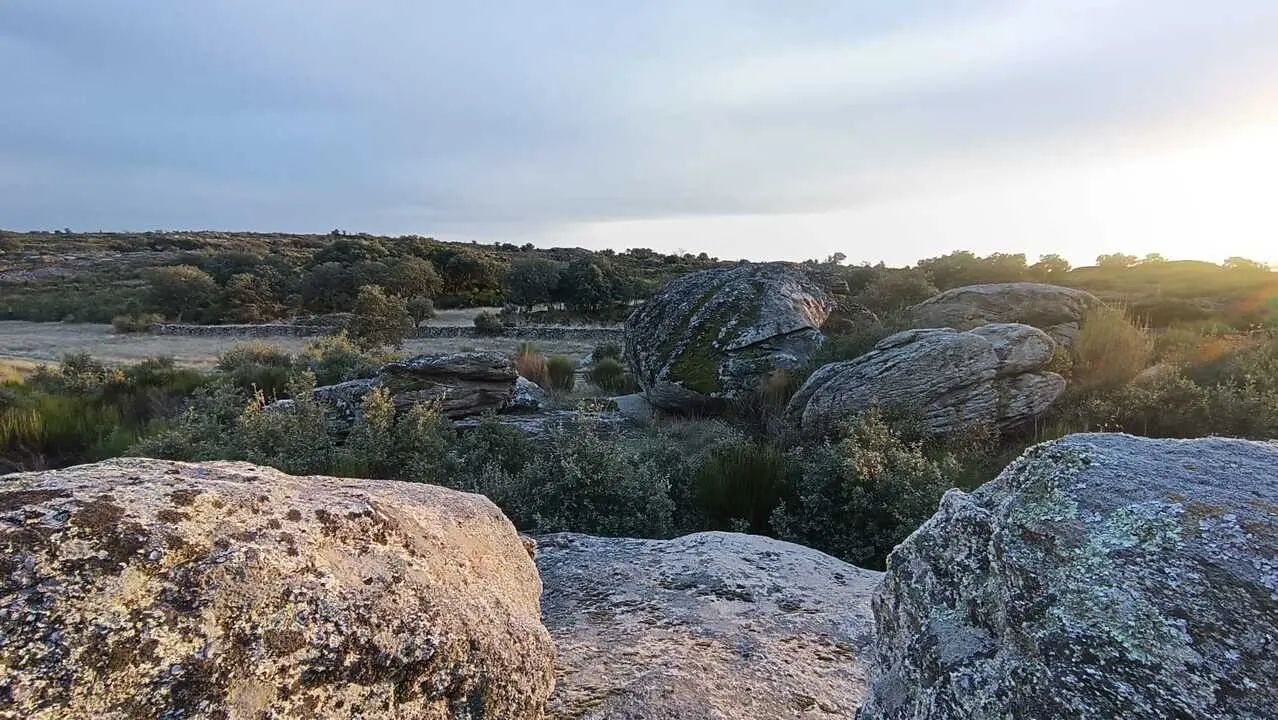 Vista ruta minas en Pino del Oro