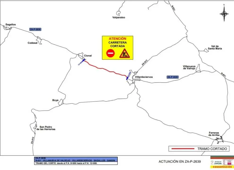 ZA-P-2639 Villardeciervos y Cional