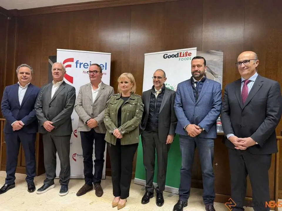 Leticia García visita Freigel en Roales del Pan