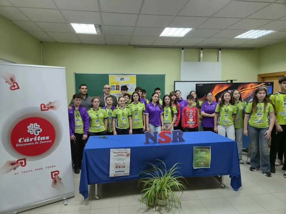 Balonmano zamora con cáritas