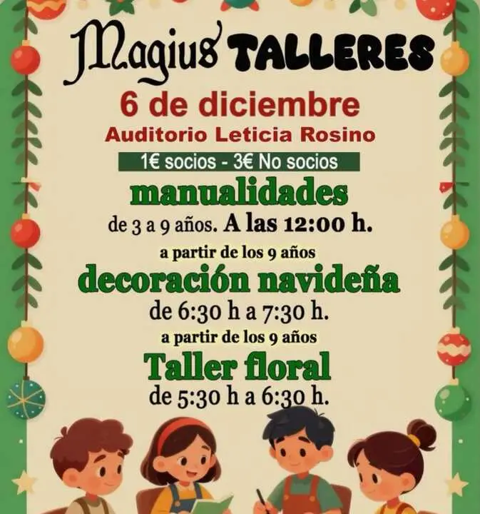 cartel talleres Tábara