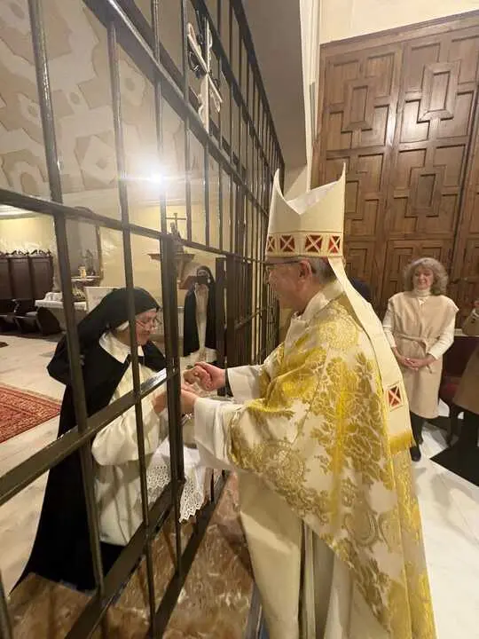 Sor Gabina cumple 25 años de vida consagrada en el convento de las Dueñas (2)