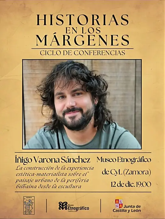 Cartel anunciador de la conferencia