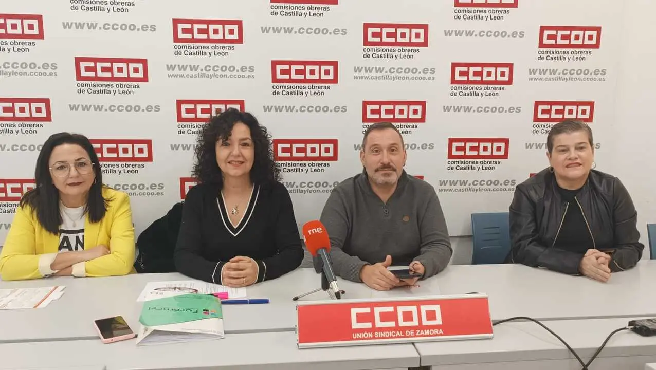 Presentación del programa en CC OO