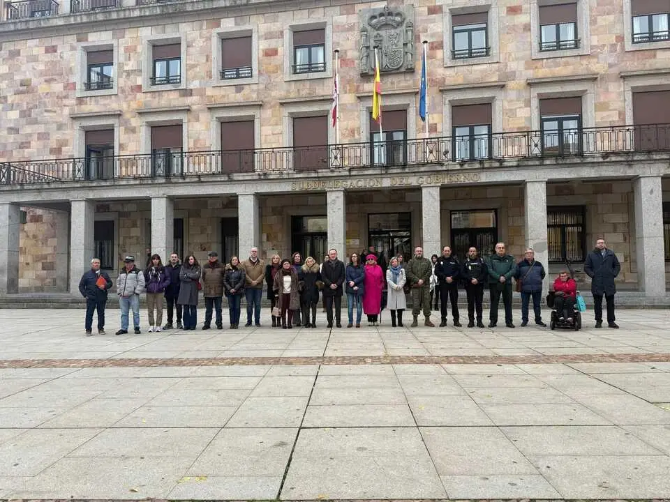 MInuto de silencio en Zamora
