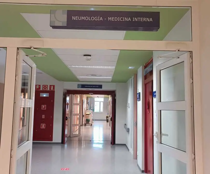 Planta de Neumología del Hospital Virgen de la Concha