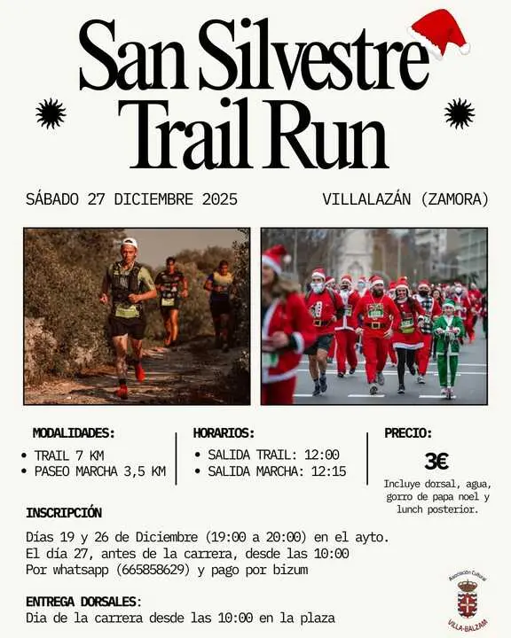 San Silvestre Trail Run Villalaz&aacute;n