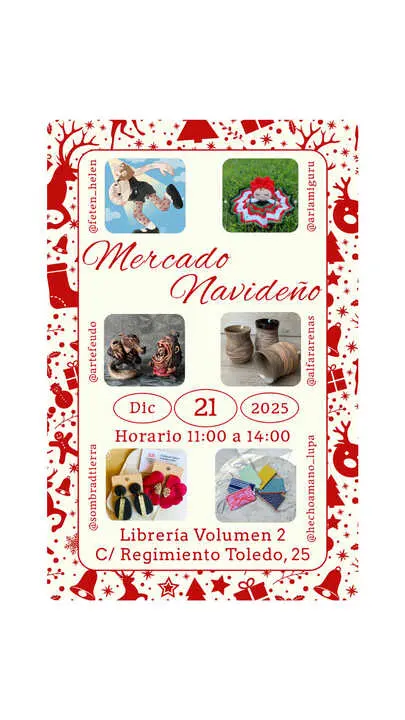 Mercado Navideño libreria Volumen 2
