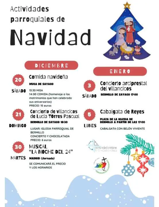 CARTEL ACTIVIDADES NAVIDEÑAS