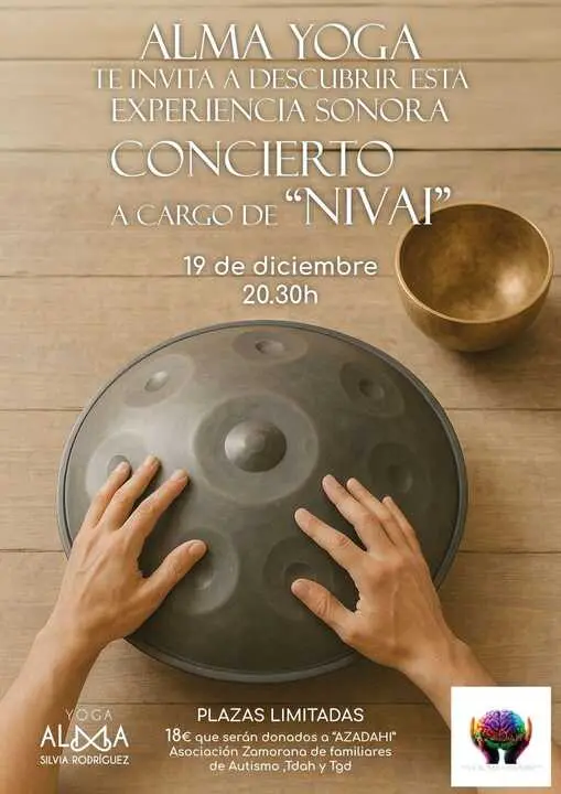 Alma Yoga concierto solidario personas AZADAHI