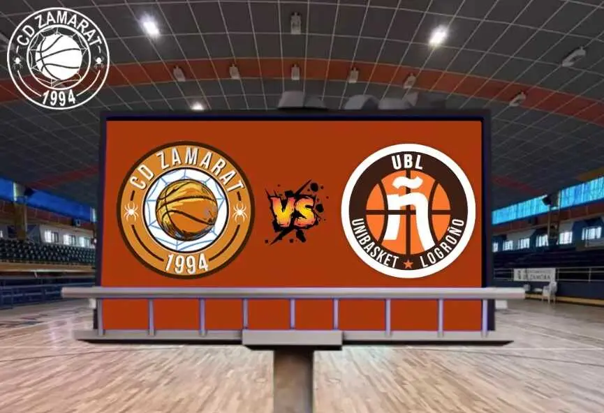 Zamarat vs Unibasket Logro&ntilde;o - imagen CD Zamarat 