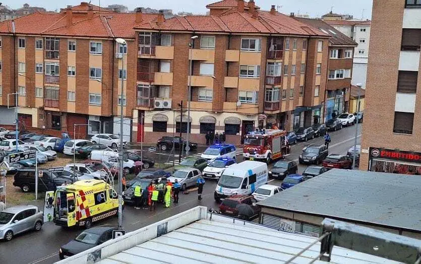 Accidente de tr&aacute;fico carretera de Salamanca - Zamora