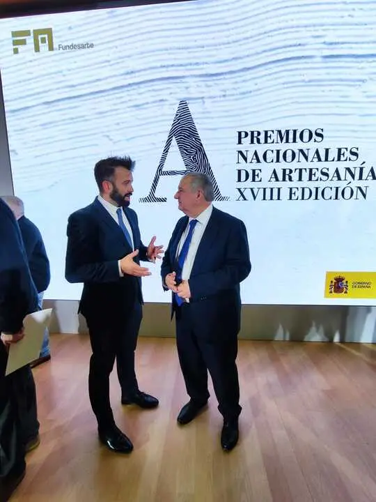 David Gago y el ministro Jordi Hereu