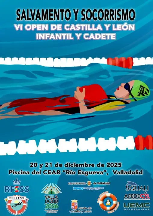 Cartel VI Open Castilla y Le&oacute;n Infantil y Cadete
