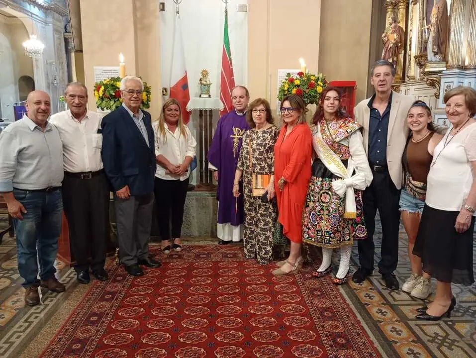 Entronizaci&oacute;n de la Imagen de la Virgen de la Bandera en Buenos Aires