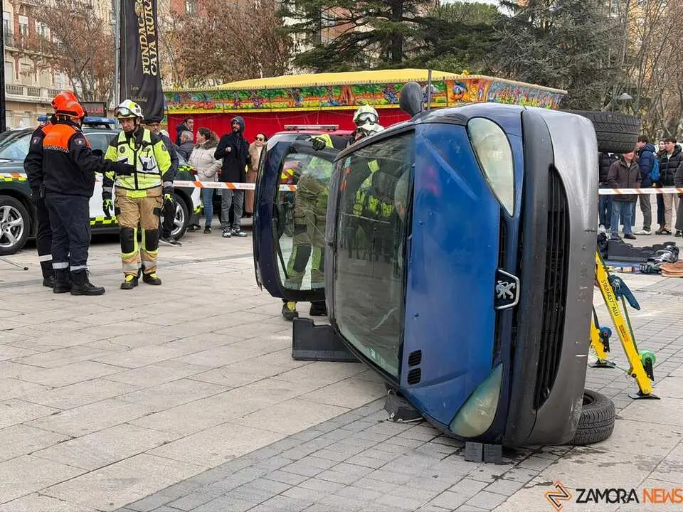 Simulacro accidente Zamora _9