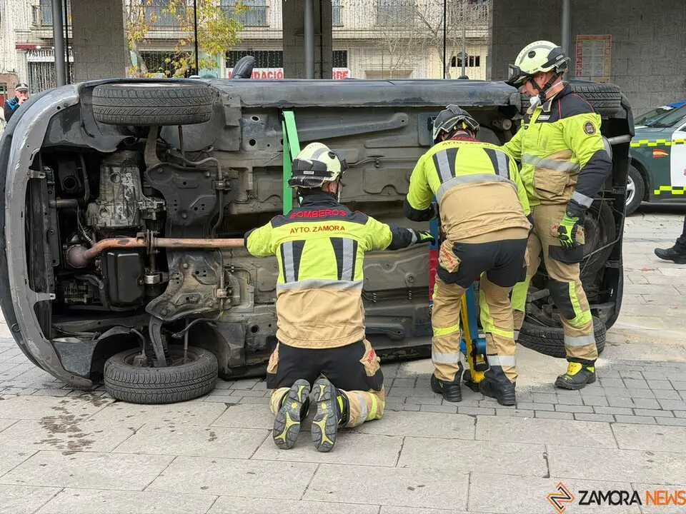Simulacro accidente Zamora _13
