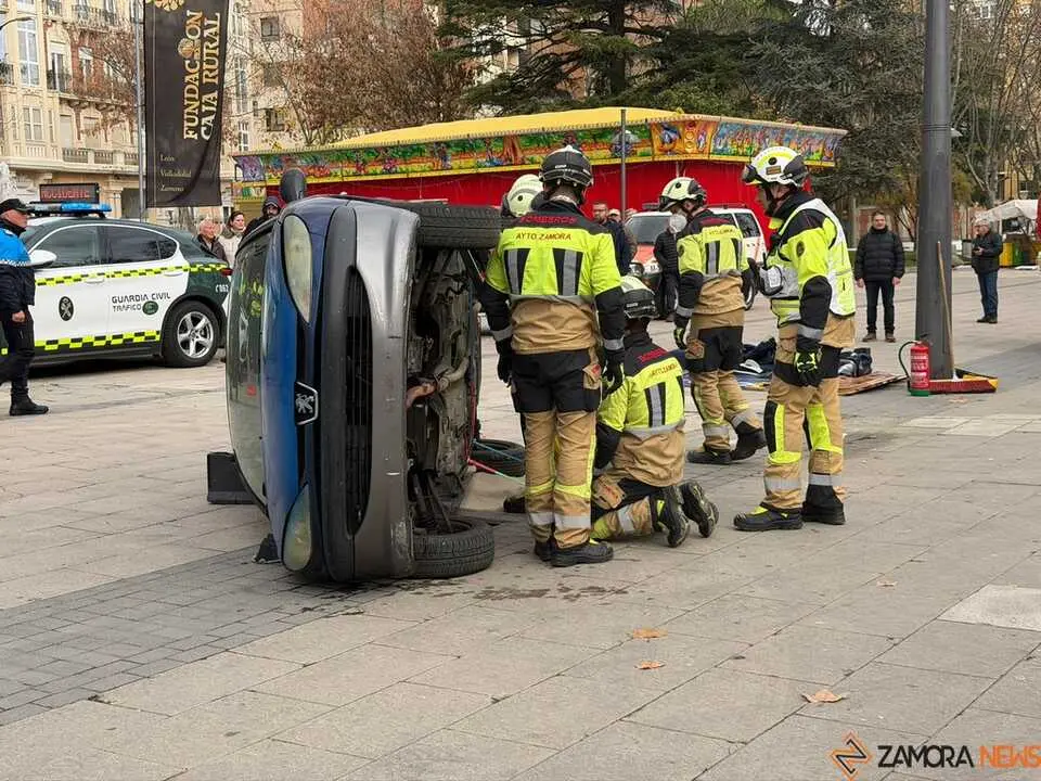 Simulacro accidente Zamora _15