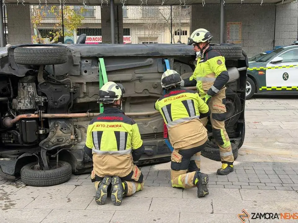 Simulacro accidente Zamora _18